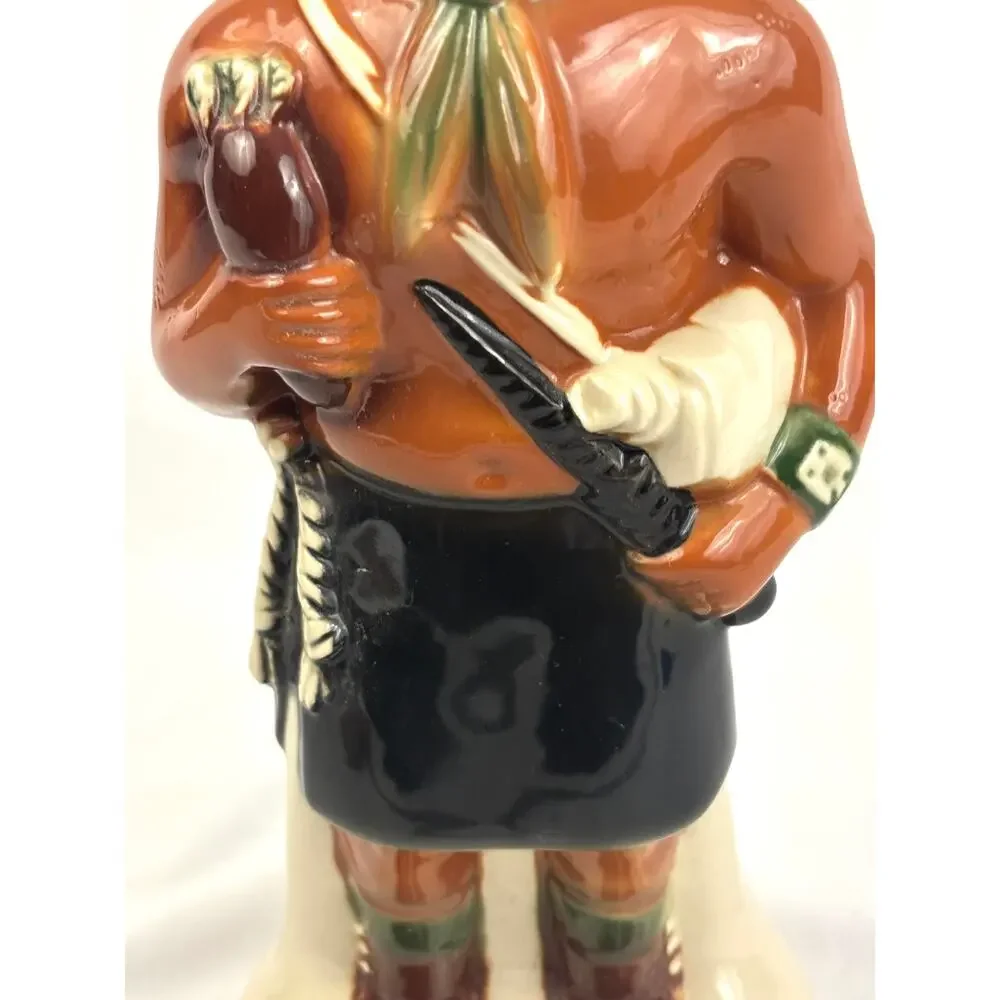 1978‎ Ezra Brooks Hopi Kachina Doll No 7 Decanter Heritage China 101 Months